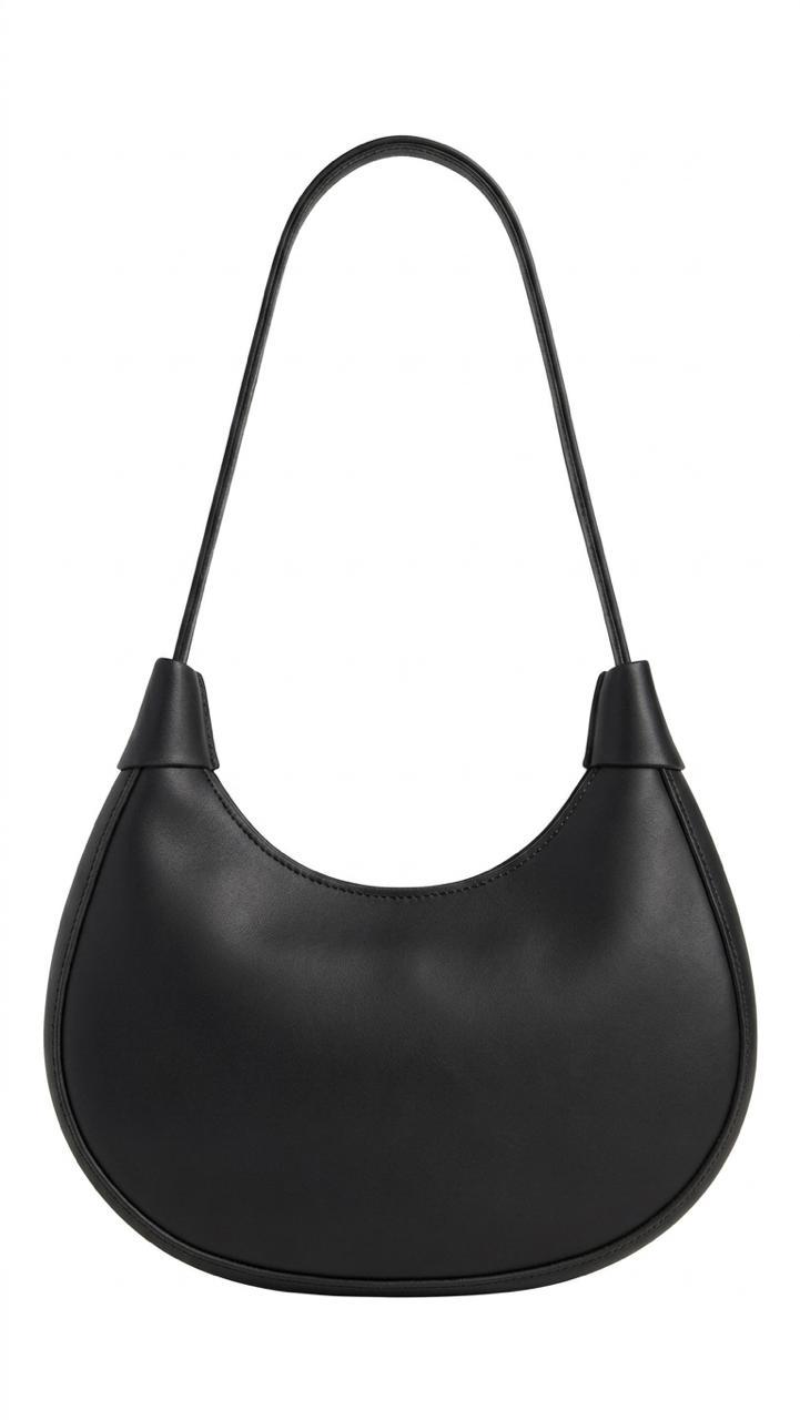 Black Elegant Ladies Shoulder Bag