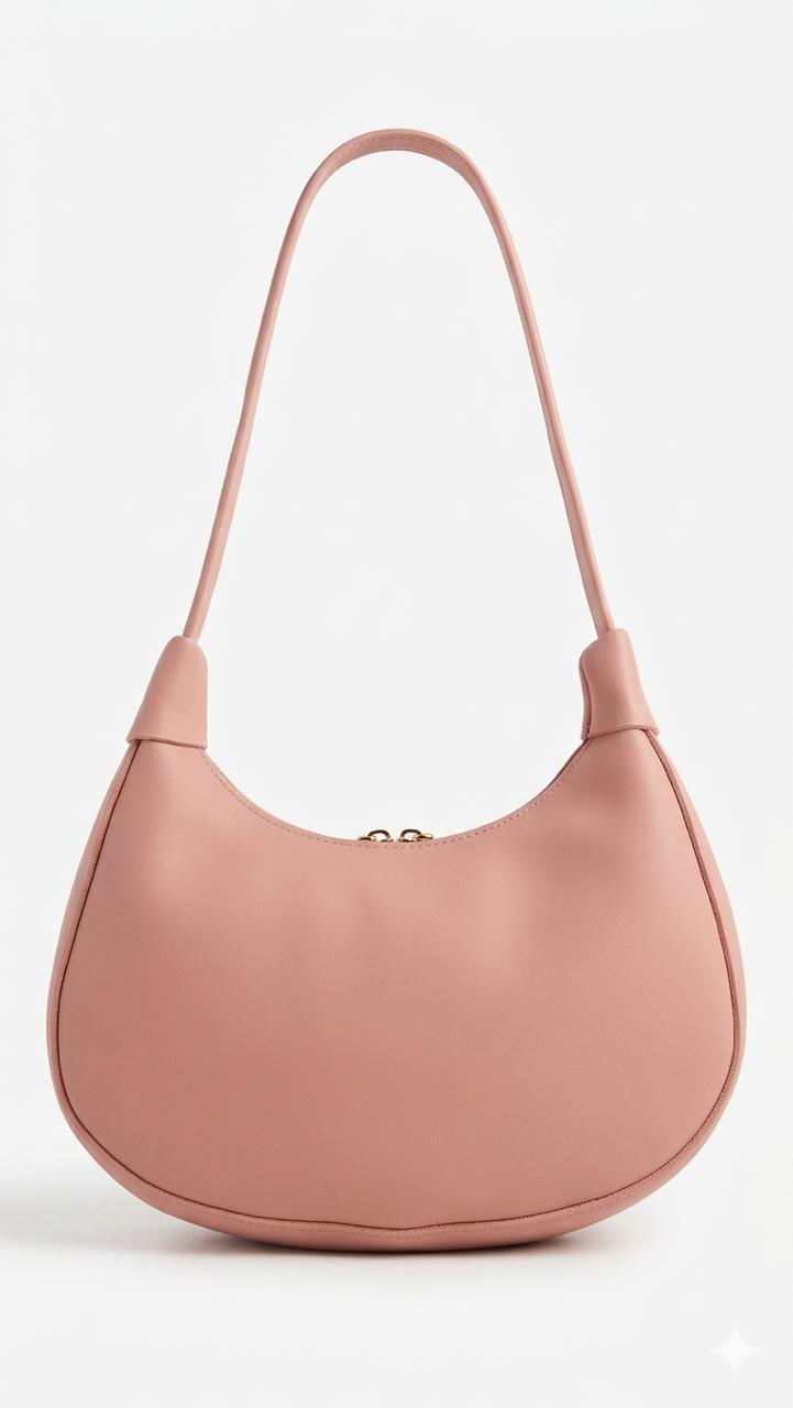 Pink Elegant Ladies Shoulder Bag